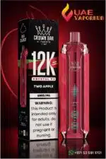 Buy Al-Fakher Crown Bar Crystal V2 12000 Puffs Disposable vape in UAE