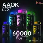 Shop AAOK 60000 Puffs Disposable Vape in UAE at UAE Vapor Hub
