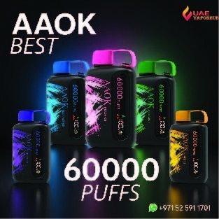 Shop AAOK 60000 Puffs Disposable Vape in UAE at UAE Vapor Hub