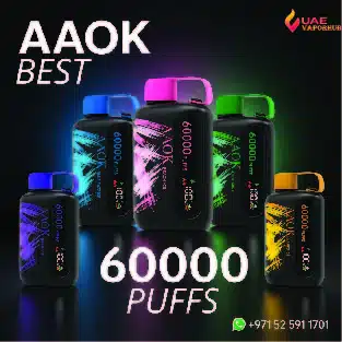 Shop AAOK 60000 Puffs Disposable Vape in UAE at UAE Vapor Hub