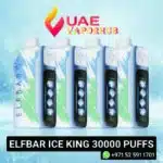 Buy Elf bar Ice King 30000 Puffs Disposable vape at UAE Vapor Hub