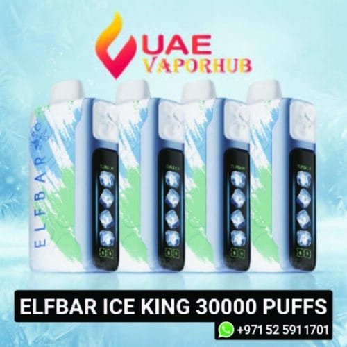 Buy Elf bar Ice King 30000 Puffs Disposable vape at UAE Vapor Hub