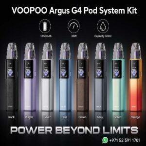 VooPoo Argus G4 Vape Kit at UAE Vapor Hub.