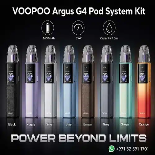 VooPoo Argus G4 Vape Kit at UAE Vapor Hub.