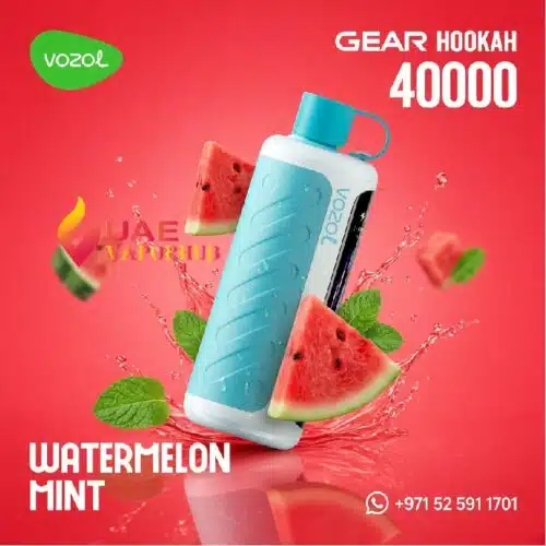 Selection of VOZOL Gear Hookah 40000 flavor options available in UAE