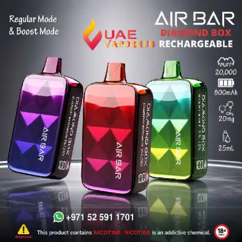Air Bar Diamond Box 20000 Puffs 50mg Disposable Vape in UAE