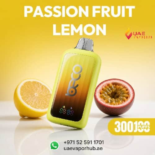 Beco Pop 30K Puffs Passion Fruit Lemon Flavor