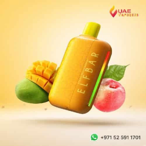 Elf Bar EP 8000 Puffs Peach Mango Disposable Vape 20 Mg