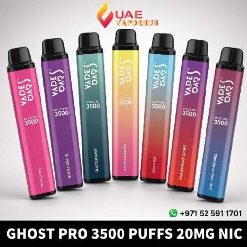 Ghost Pro 3500 Puffs 20mg Disposable Vape at UAE Vapor Hub