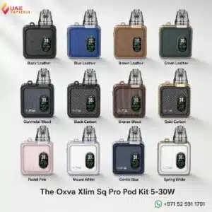Discover OXVA XLIM SQ Pro Pod Kit for Adjustable Vaping at UAE Vapor Hub
