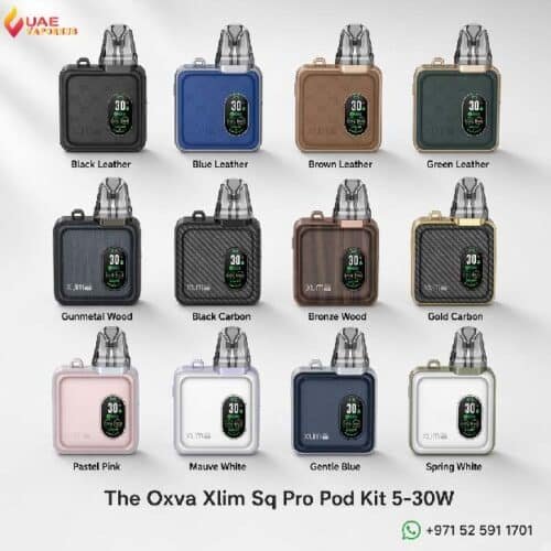 Discover OXVA XLIM SQ Pro Pod Kit for Adjustable Vaping at UAE Vapor Hub