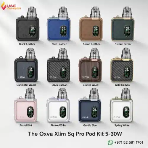 Discover OXVA XLIM SQ Pro Pod Kit for Adjustable Vaping at UAE Vapor Hub
