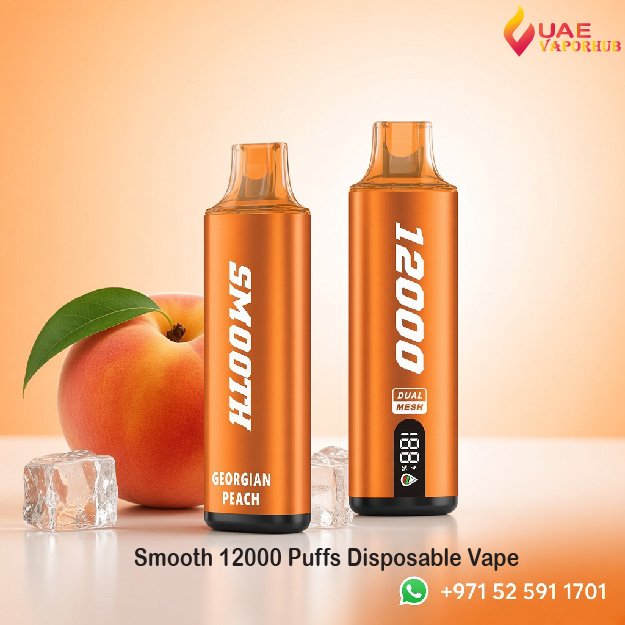 Buy Smooth 12000 Puffs Disposable Vape in UAE Smooth 12000 Puffs Rechargeable Disposable Vape at UAE Vapor Hub