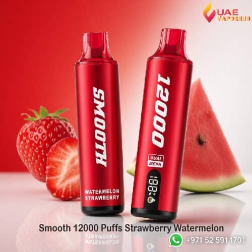 Smooth 12000 Puffs Strawberry Watermelon Flavor