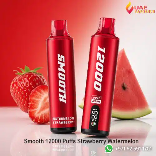 Smooth 12000 Puffs Strawberry Watermelon Flavor