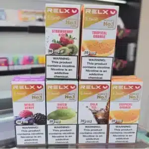 RELX 30ml 30mg vape juice collection in UAE