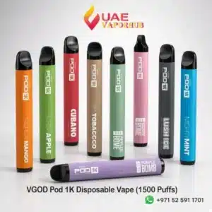 VGOD Pod 1K Disposable Vape (1500 Puffs) in UAE