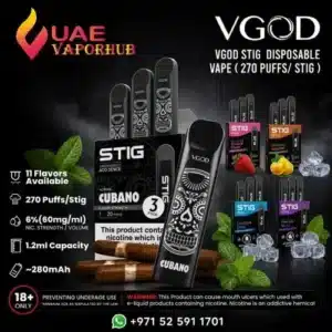 VGOD Stig Disposable Pod Vape-270 Puffs