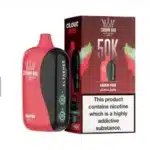 Crown Bar Cloud Box 50000 Puffs Disposable Vape by Al Fakher- Lush Ice